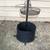 PATIO Garden Porch Lawn DECORATION Metal Plant Stand Solar Light 7 thumbnail