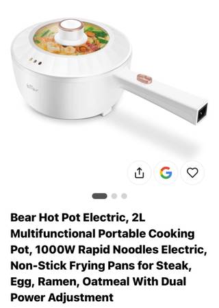 Electric Cooking Pot - New 1