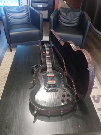 Vintage 2002 Gibson SG Voodoo JuJu w/Original SnakeSkin case 1