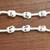 Vintage Carved Bos Taurus Bovine Cow Bone Necklace Elephant Motif 3 thumbnail