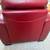 Pavia Leather Chair-Red 3 thumbnail