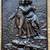 Terrific 1800’s Bronze Plaque: Superb Detail 1 thumbnail