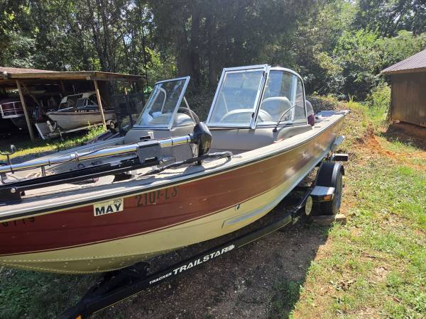 1998 tracker pro v combo fish ski 60 hp mercury 1