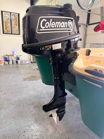 Coleman 5hp Outboard 1