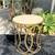 Modern Round Travertine Marble Coffee Side End Table 3 thumbnail
