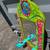 Janet Locke Local Ithaca NY Artist Funky Multi-Colored Mirror Sweet 2 thumbnail
