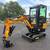 Closed Cab Mini Excavator NEW 1 thumbnail