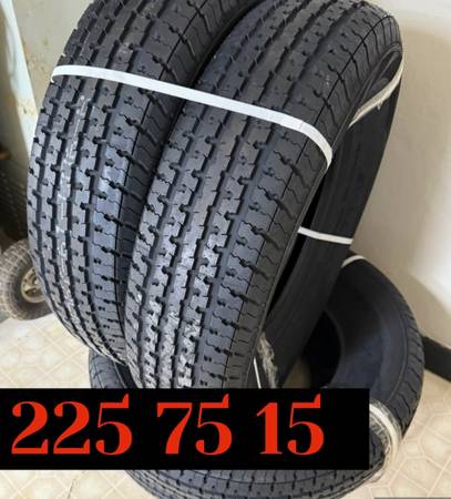 Brand new  st225/75/15 tires each 95 1