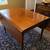 Cherry dining room Table and six chairs, three extensions, pads. 1 thumbnail
