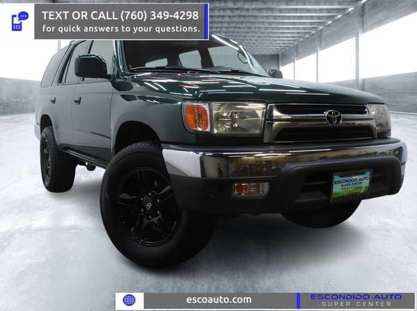 2002 Toyota 4Runner SR5 - ¡BUENO/MALO/CRÉDITO NULO ESTÁ BIEN! - $14,999 (+ Escondido Auto Super Center)63476403257475120