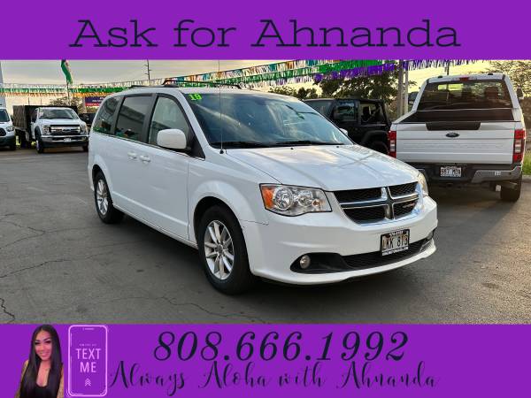 (((2019 DODGE CARAVAN SXT))) LLAME A AHNANDA =) - $17,995 (KIHEI)63617614235779120