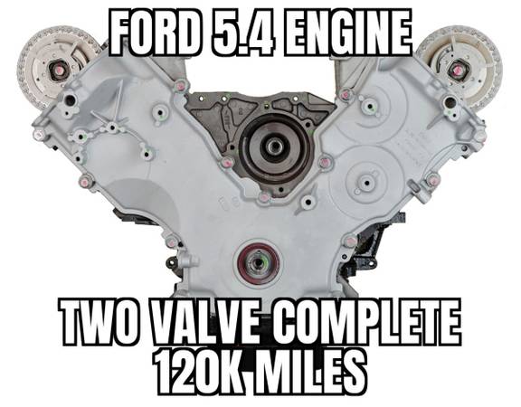 Ford 5.4 engine complete two valve 1