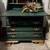 Elegant Emerald  and Gold Legacy Antique Collection Buffet Desk 19 thumbnail