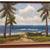 Stunning  Florida Beach Oil Painting 45 X 33 Frame 9 thumbnail