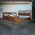 Vintage Pine Sleigh Bed Queen Farm style 2 thumbnail