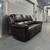 Alba Leather Power Reclining Sofa with Power Headrests - Brown 5 thumbnail