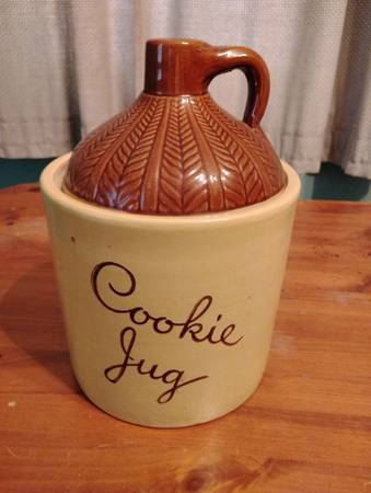 Moonshine Jug Cookie Jar 1