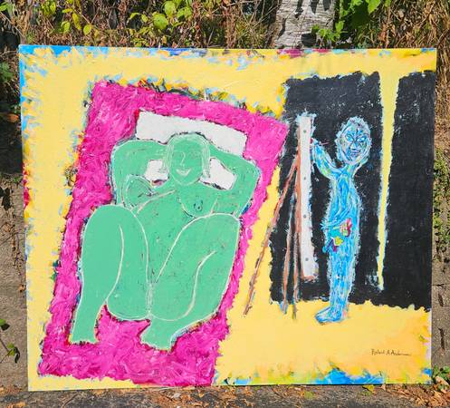 Original artwork (acrylic on canvas) 1