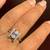 18K White Gold Ring (Size 7) with Natural Diamonds and Pink Sapphire 19 thumbnail