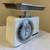 vintage Stube Kitchen Scale mid century retro white stainless steel 2 thumbnail