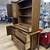 Vintage Mid Century Cane and Walnut Wood Hutch/Bar Cabinet/Bookcase 8 thumbnail