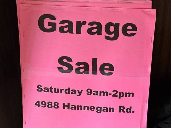 Yard sale photo