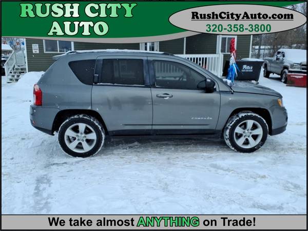 2012 JEEP COMPASS LATITUDE 4X4 4CYL AUTO LOADED 109K $7495 1