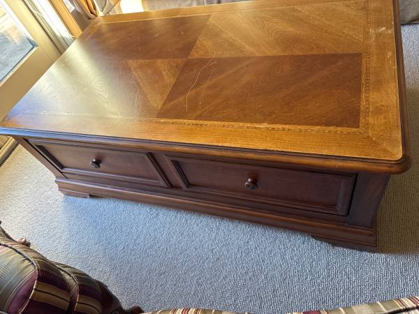 Aged Wood coffee table 1