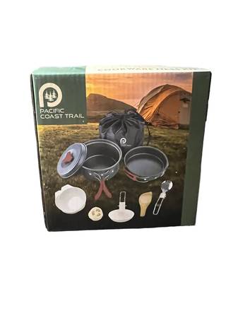 Pacific Coast Trail 10-Piece Cookware Mess Kit 1