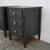 Set of 2 Dark Brown 3-Drawer Nightstands w/ Metal Pulls 8 thumbnail