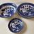 SET - BLUE WILLOW DISHES - Serving Bowl 9.25”- 4 Plates 9” - 2 Saucers 7 thumbnail