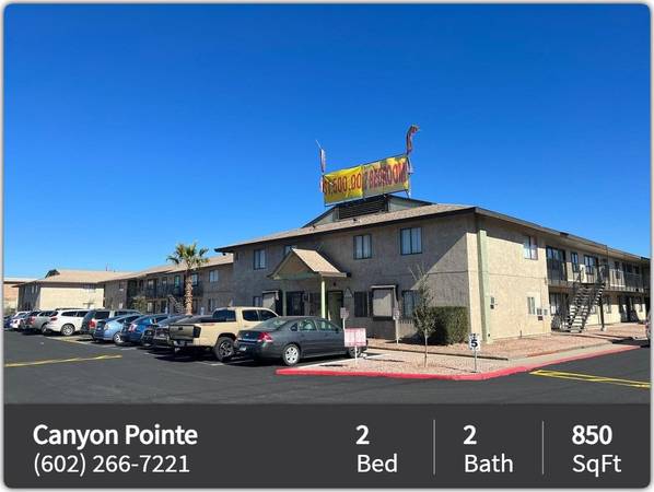 $1,095 / 2br - 850ft2 - NUEVOS PISOS. LISTO PARA MUDARSE (Phoenix - Midtown)63623945521795122