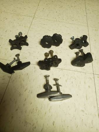 Knobs (and bolts) for Lawnmower, snowblower, rototiller handles 1