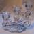CAMBRIDGE GLASS COMPANY – Rosepoint Triple Candlesticks 6 thumbnail