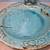 Rustic Turquoise Crackle-Glaze Bird Bath Bowl – Cottage Garden Décor 3 thumbnail