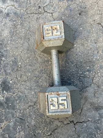 Weights Cast Iron Hex Dumblbells different sizes & prices starting at 1