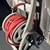 50’ craftsman hot water rubber hose and  reel 2 thumbnail