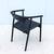 Italian Modern Norman Foster for Mattiazzi MC 21 Leva Black Ash Chair 13 thumbnail