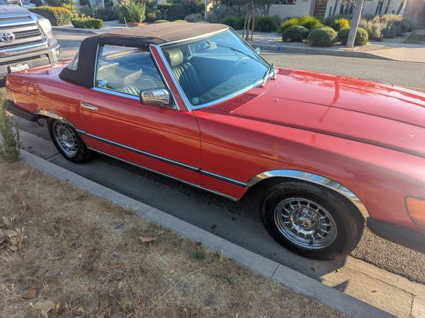 1979 Mercedes 450SL convertible - $11,000 (Los Angeles)63436936419073124
