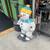 Holiday Display Prop Young Snowman on Skis, Very Cute, 3 Feet Tall 2 thumbnail
