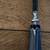VINTAGE BLACK NYLON UMBRELLA LEATHER HANDLE AND CASE MADE IN JAPAN 2 thumbnail