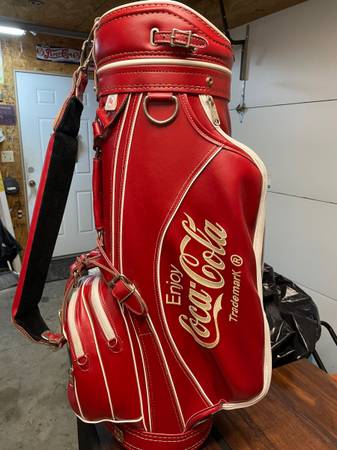 Golf Bag - Miller Pro Coca Cola Golf Bag 1