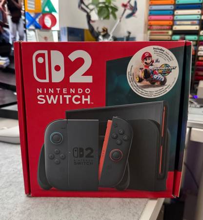 FS: Nintendo Switch 2 with Mario Kart World Bundle New 1