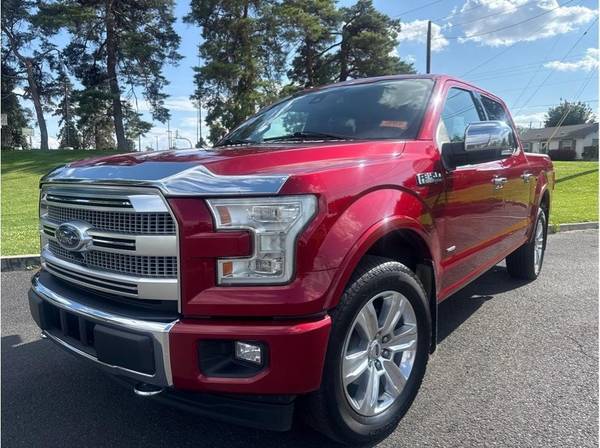 2017 Ford F150 SuperCrew Cab 4x4 4WD F-150 Platinum Pickup 4D 5 1/2 ft Truck - $30,295 (Auto City Yakima)63436933289603121