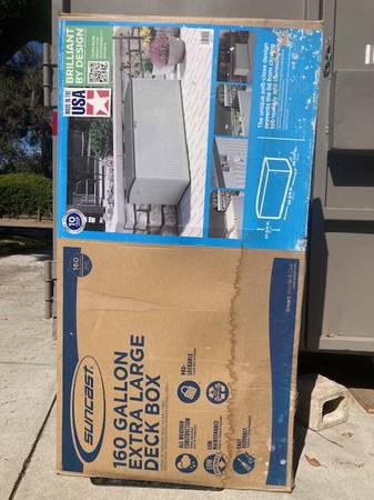 Patio DECK BOX - 160 gal. capacity 1