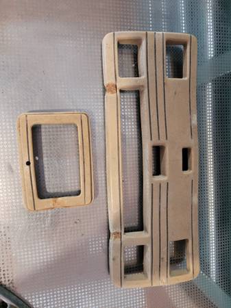 1940 Ford Deluxe Instrument Panel Plastic Bezel CLOCK 1