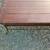 Rustic Table Set Hinged Tops Solid Wood 5 thumbnail