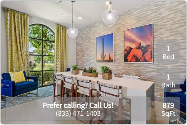 $3,141 / 1br - 879ft2 - It's more than a home, it's a lifestyle. Join us! (Camarillo)63668253798147120