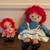 2 Raggedy Ann Plush Stuffed Dolls. One is “Bedtime Raggedy Ann” 1 thumbnail