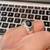 Japan designer 925 Sterling silver natural black star diopside ring 3 thumbnail